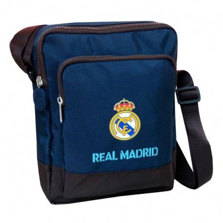 Obrázok  Taška cez rameno / organizér REAL MADRID BlueBrown (6561) REAL MADRID REA1299x