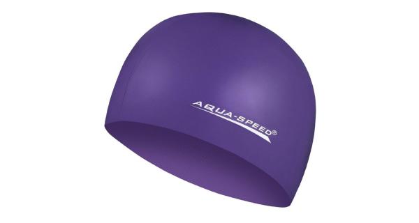 Aqua-Speed Mega kúpacia čiapka   fialová