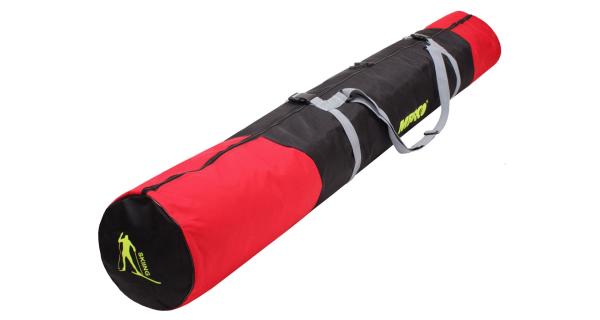Merco Ski Cross Country Bag vak na lyže čierna-červená