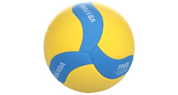 MIKASA VS170W volejbalová lopta modrá-žltá v.5