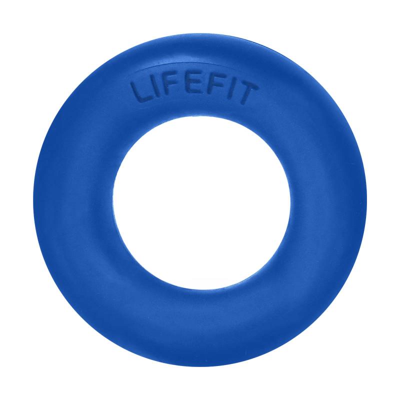 Posilňovač prstov LIFEFIT RUBBER RING modrý