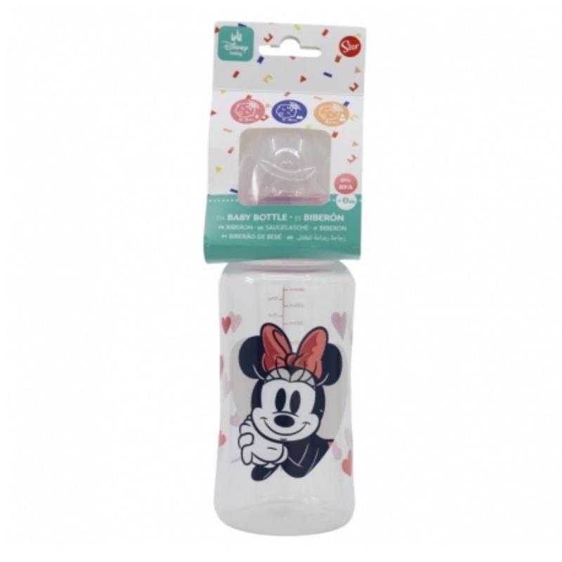Dojčenská fľaša Minnie Mouse, 0+, 360ml, 10703