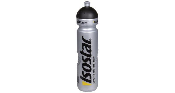Športová fľaša ISOSTAR 1000ml strieborná