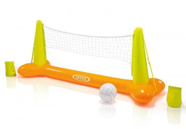 Nafukovací volejbal do bazéna INTEX farba oranžovo / žltá 56508