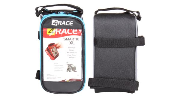 4RACE Smartie XL taška na rám 12,3x9,2 cm modrá
