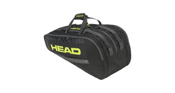 Head Base Racquet Bag L taška na rakety BKNY, čierna-žltá