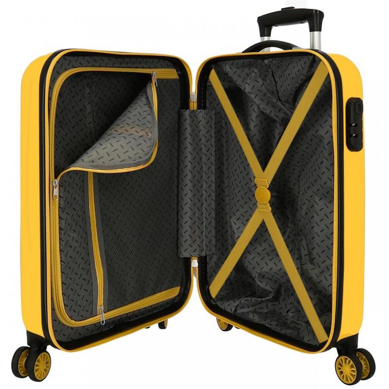 Luxusný detský ABS cestovný kufor MACKO PU, 55x38x20cm, 34L, 2631722