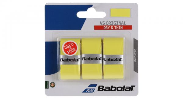 Babolat VS Original overgrip omotávka tl. 0,4 mm žltá
