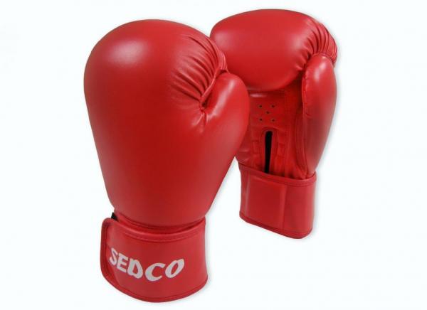 Box rukavice SEDCO competition TREN. 16 OZ, červená