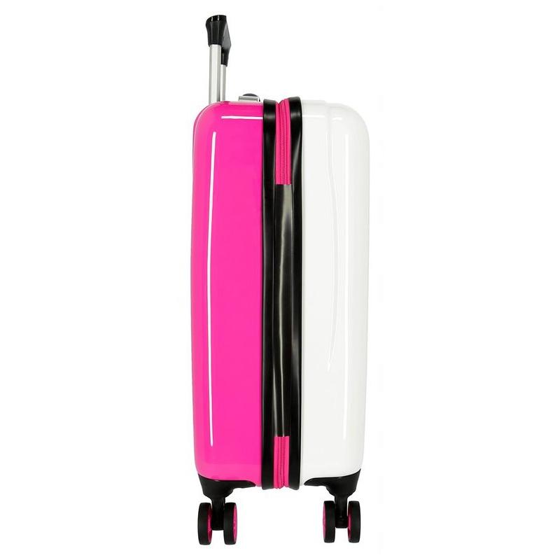 Luxusný detský ABS cestovný kufor DISNEY FROZEN Sparkle, 55x38x20cm, 34L, 2421461