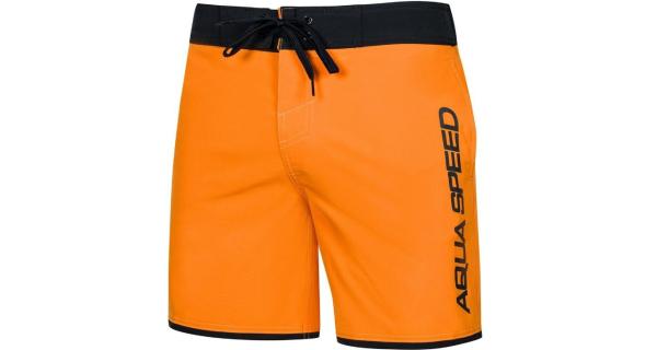 Aqua-Speed Evan pánske plavecké šortky oranžová veľ. L