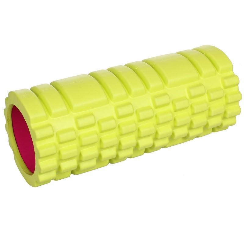 Valec Yoga Foam Roller LS3768C 33x15cm limetkový