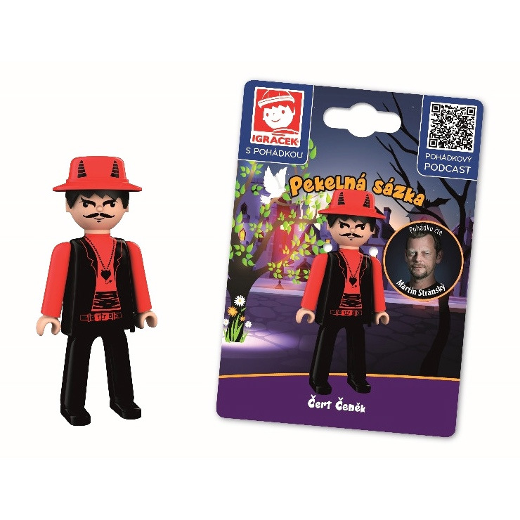 Igráčik Čert Čeněk a rozprávka Pekelná stávka