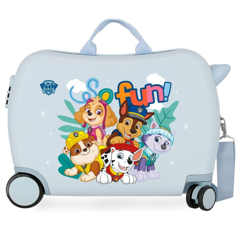 Detský cestovný kufor na kolieskach / odrážadlo PAW PATROL Playful, 34L, 2199825
