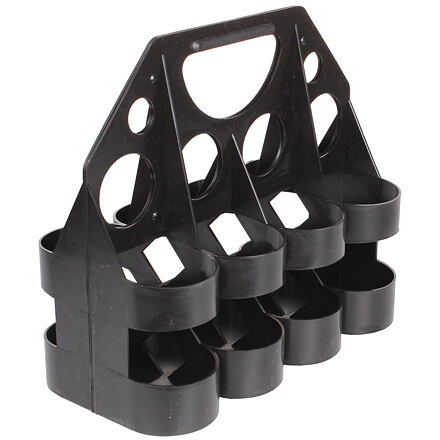 Rack Standard plastový nosič fliaš čierna