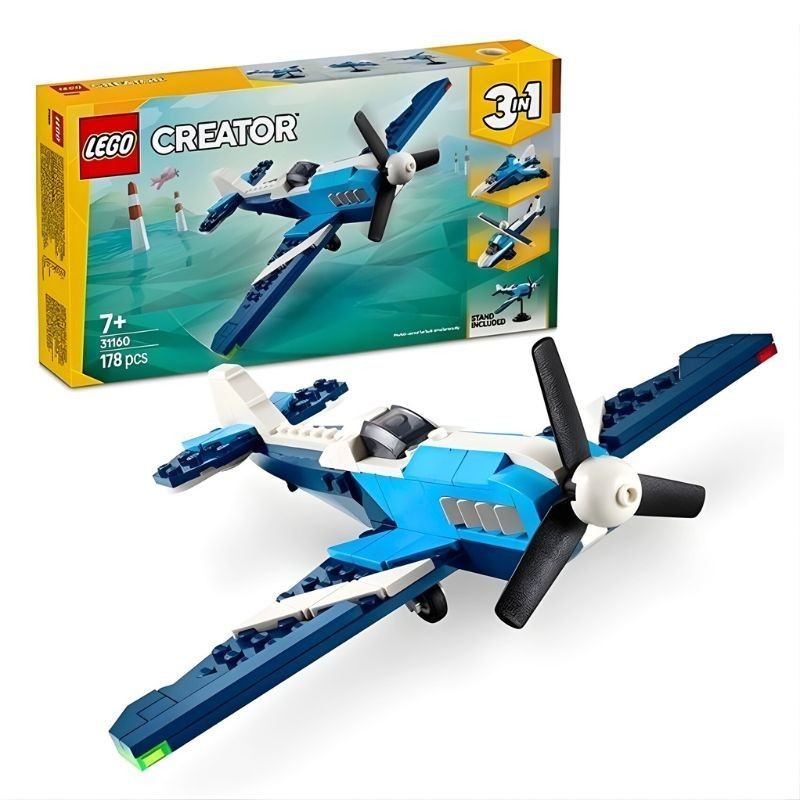 LEGO Creator 3v1 Pretekárske lietadlo