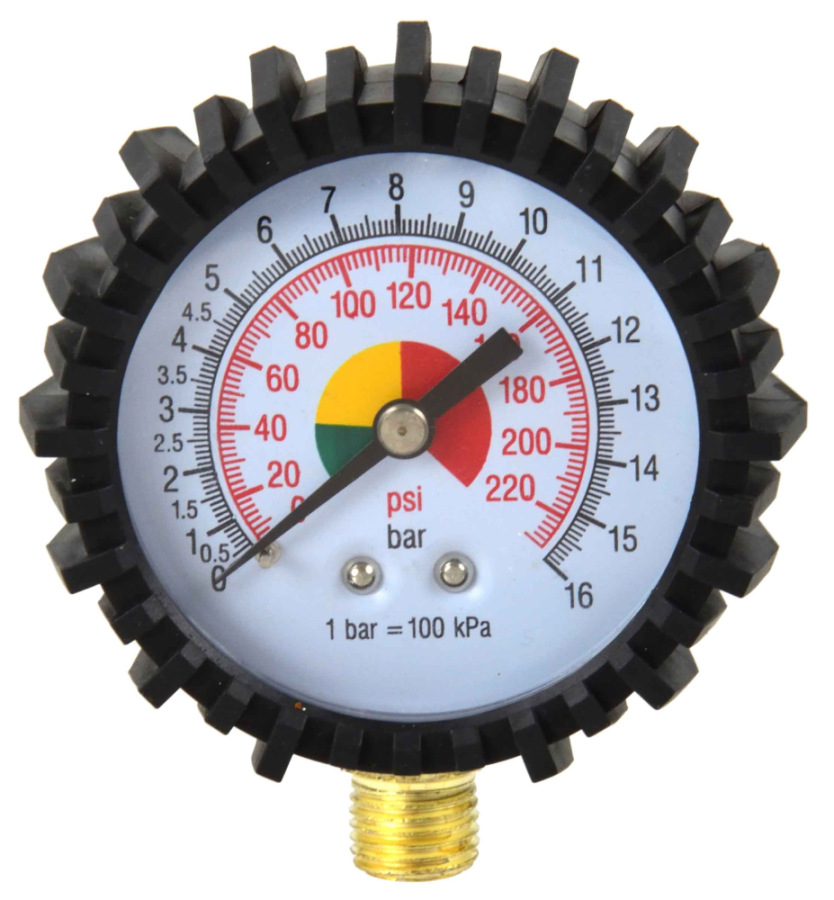 Manometer k pištoľu na plnenie pneumatík, GEKO