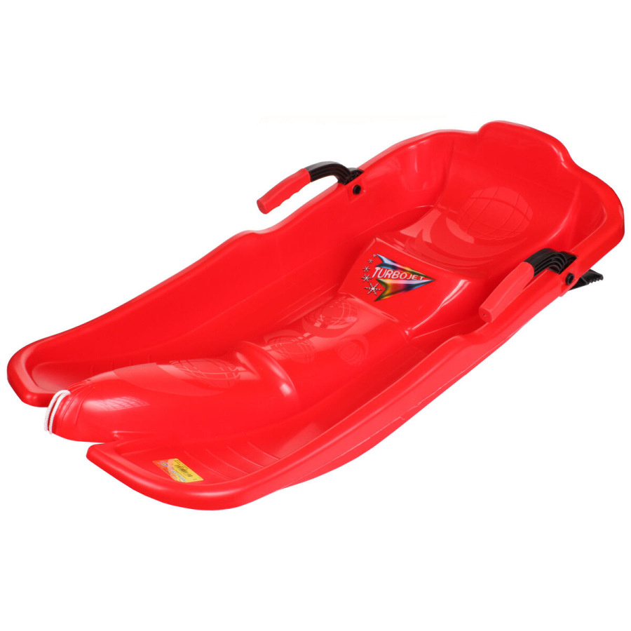 TurboJet plastové boby červená