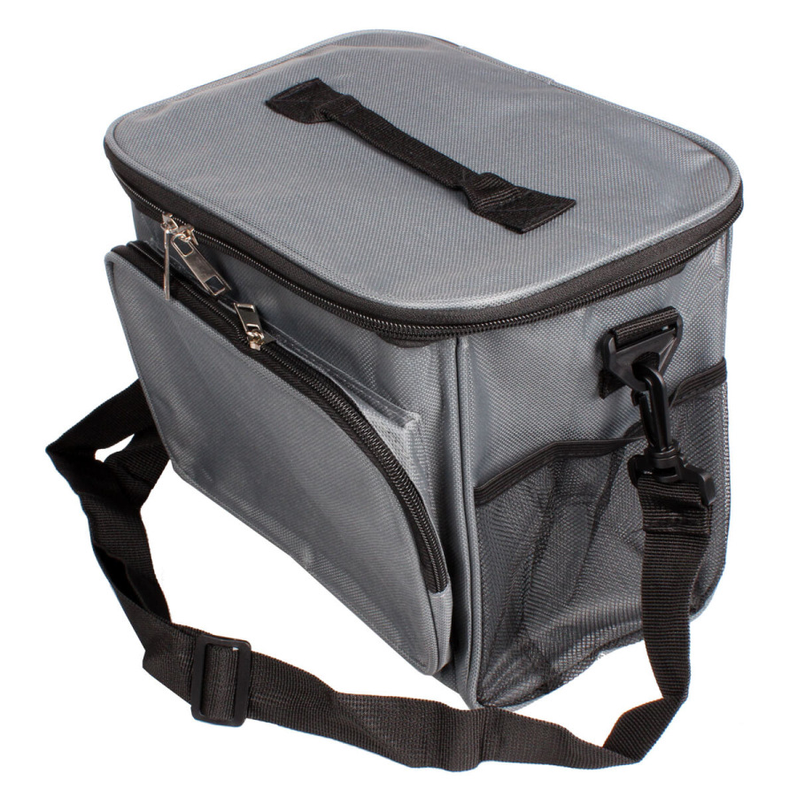 CrossBody chladiaca taška sivá