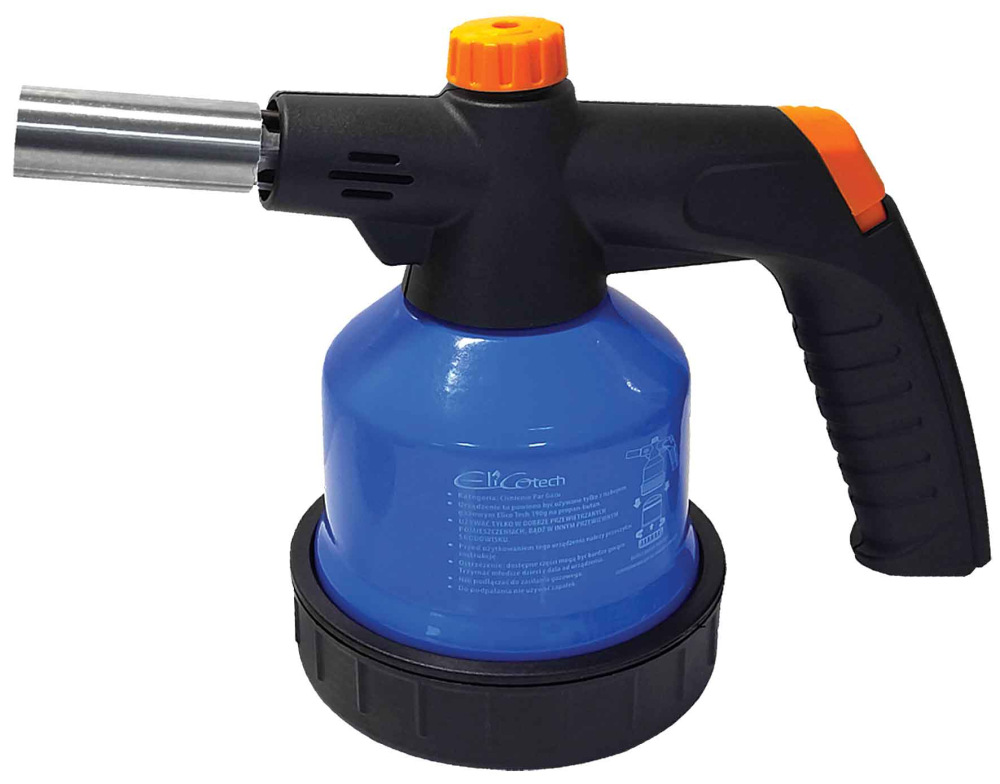 Spájkovacia lampa 190g, piezo zapaľovanie, ELICO