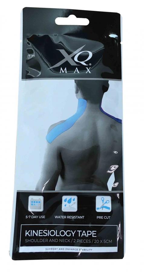 Obrázok XQ MAX -  XQ Max Kinesiology Shoulder/Neck Tape - Tejpovacia páska Ramená/krk/chrbát 20x5 cm 2 ks