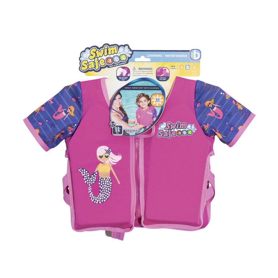 Swim Vest 32147 plavecká vesta ružová