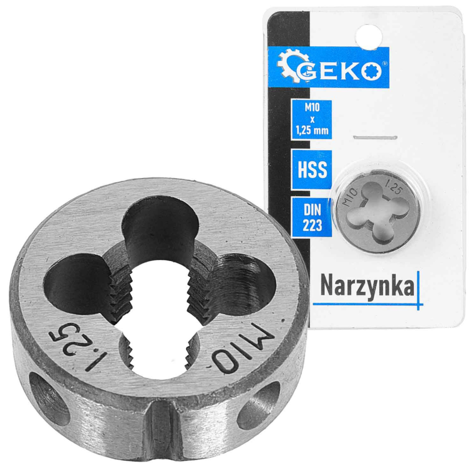 Závitové očko M10 x 1,25 HSS, GEKO