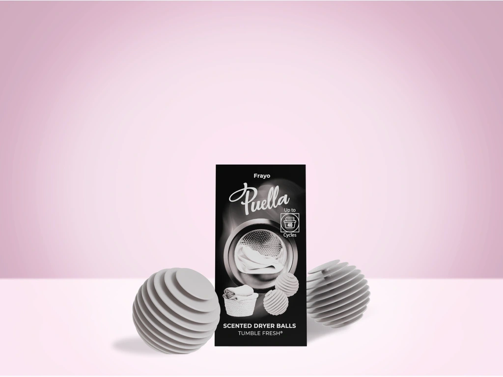 Voňavé gule do sušičky bielizne Puella Tumble Fresh® – Frayo