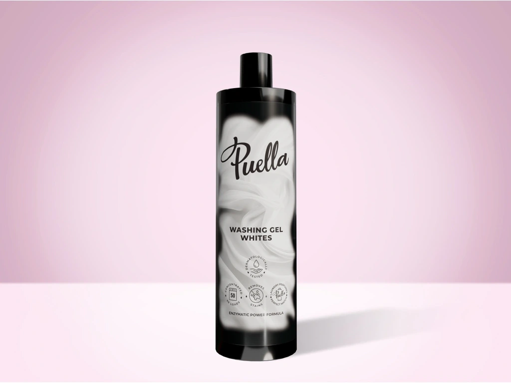 Puella prací gél na bielu bielizeň - 500 ml (50 praní)