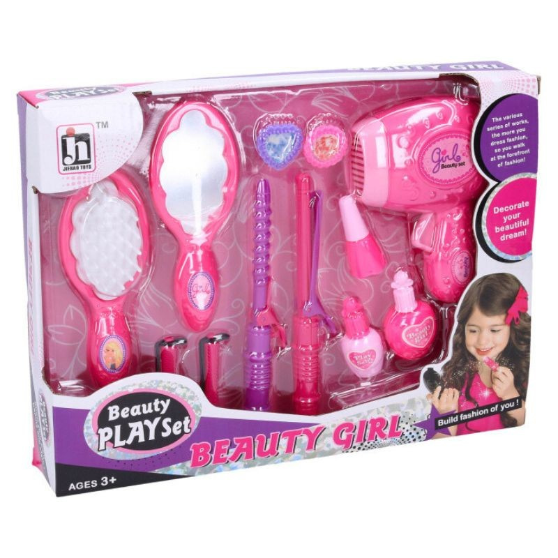 Kozmetický set s fénom 12 ks