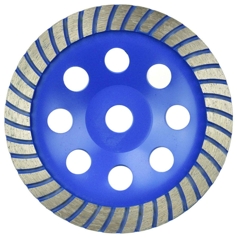 Brúsny diamantový kotúč 180 x 22 mm TURBO, bez závitu, GEKO
