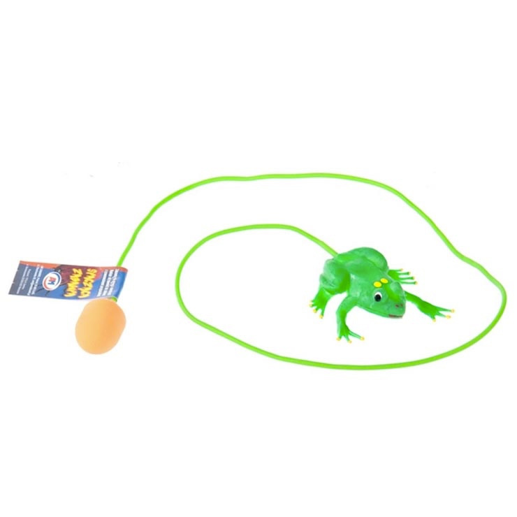 Skákajúca žaba retro