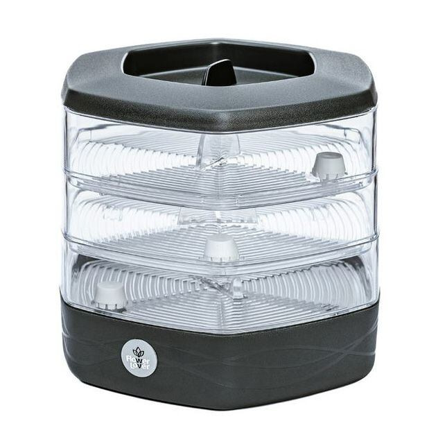 Mungo klíčiaca miska antracitová