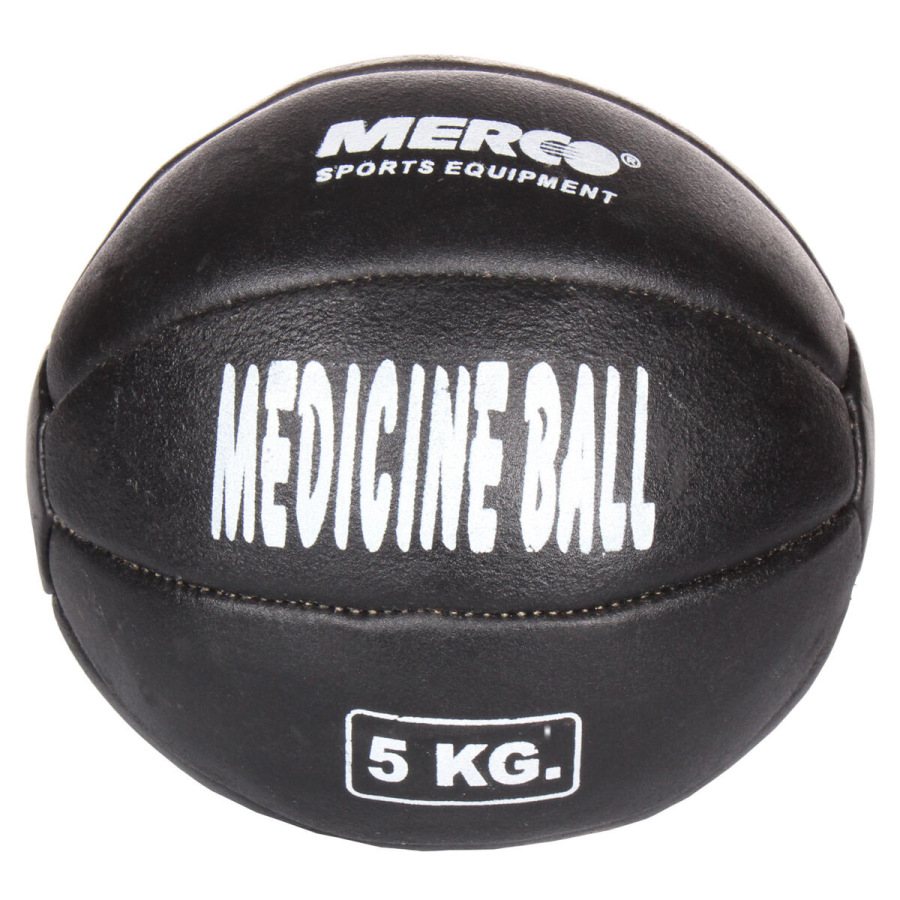 Black Leather kožená medicinbalová lopta