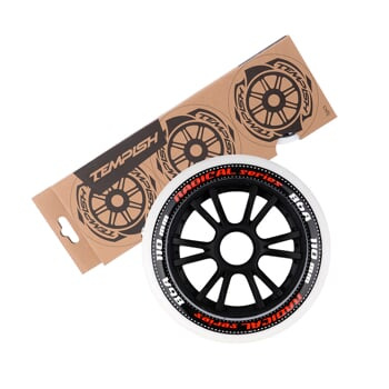 RADICAL 110x24 85/86A sada koliesok (3ks) black