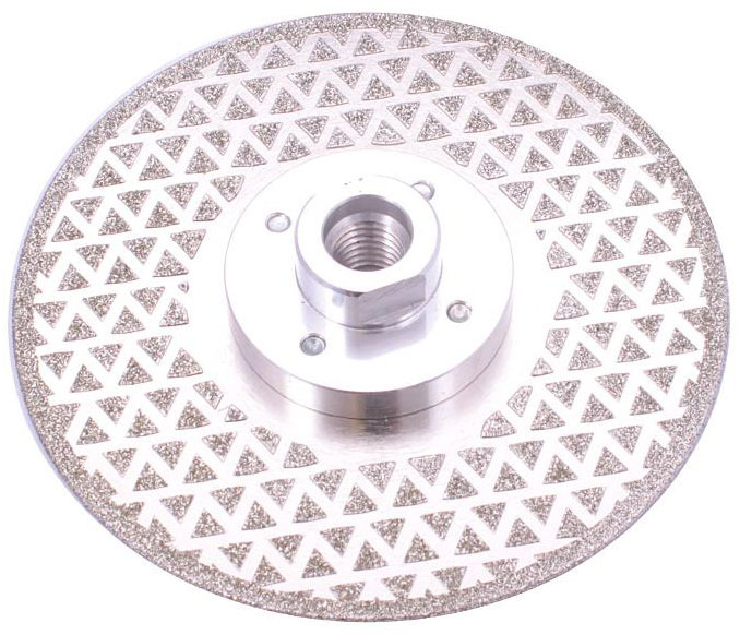 Diamantový kotúč priemer 125 mm na rezanie a brúsenie gresovej dlažby, XL-TOOLS