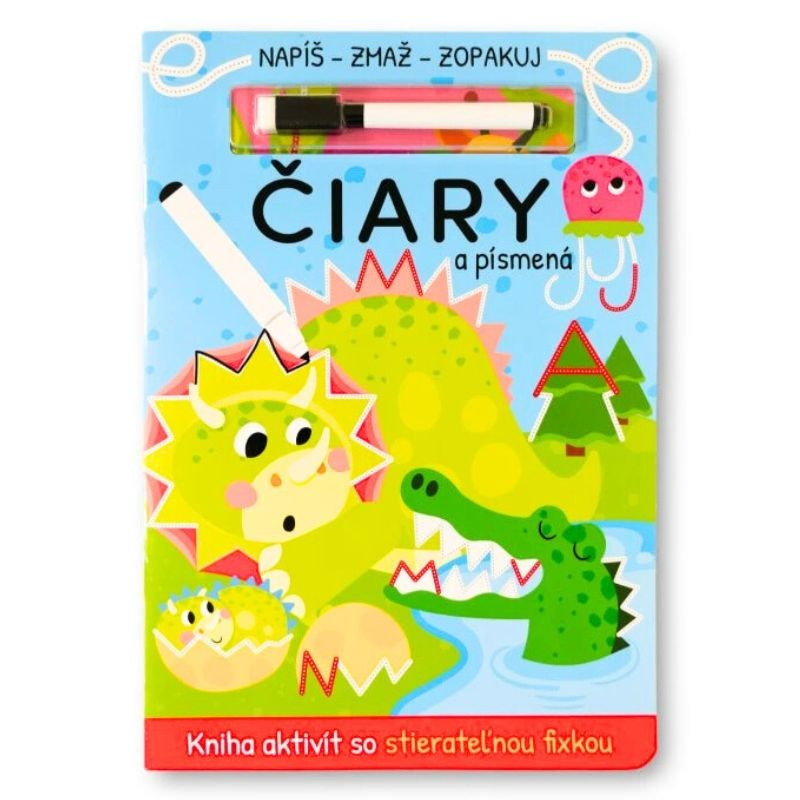 Čiary a písmená - Napíš, zmaž, zopakuj