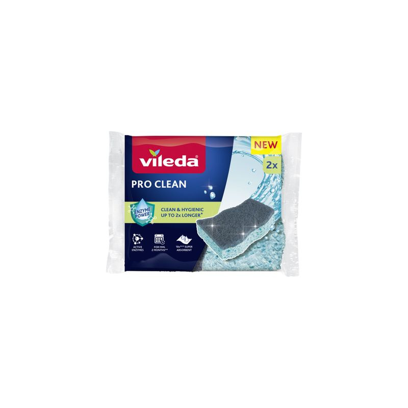 Hubka Vileda Pro Clean, viskózová, bal 2 ks
