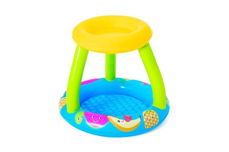 Bazénik Bestway® 52331, Fruit Canopy, detský, nafukovací, so strieškou, 94x89x79 cm