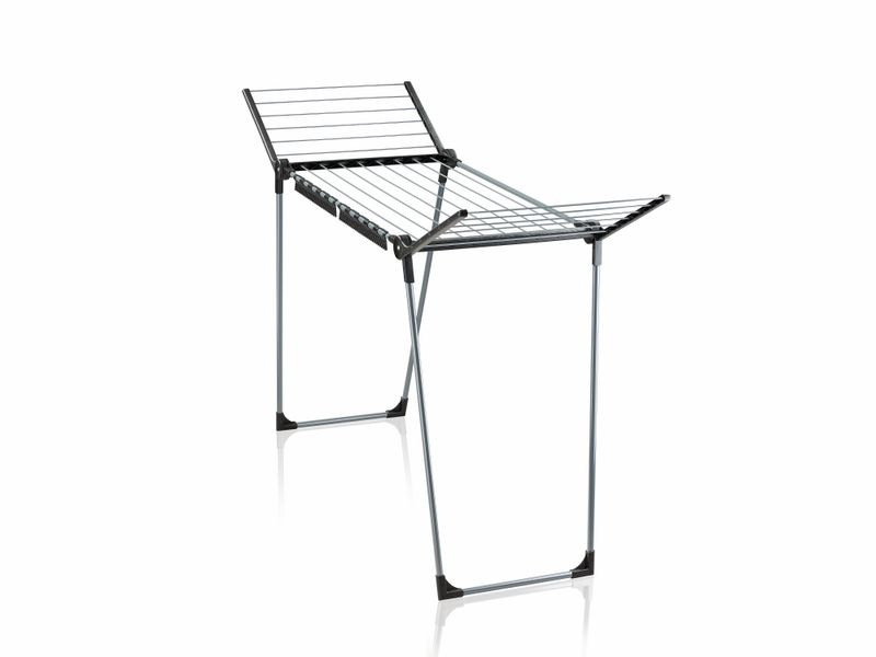 Sušiak na prádlo LEIFHEIT Pegasus 150 Solid Slim, čierny, na bielizeň, skladací