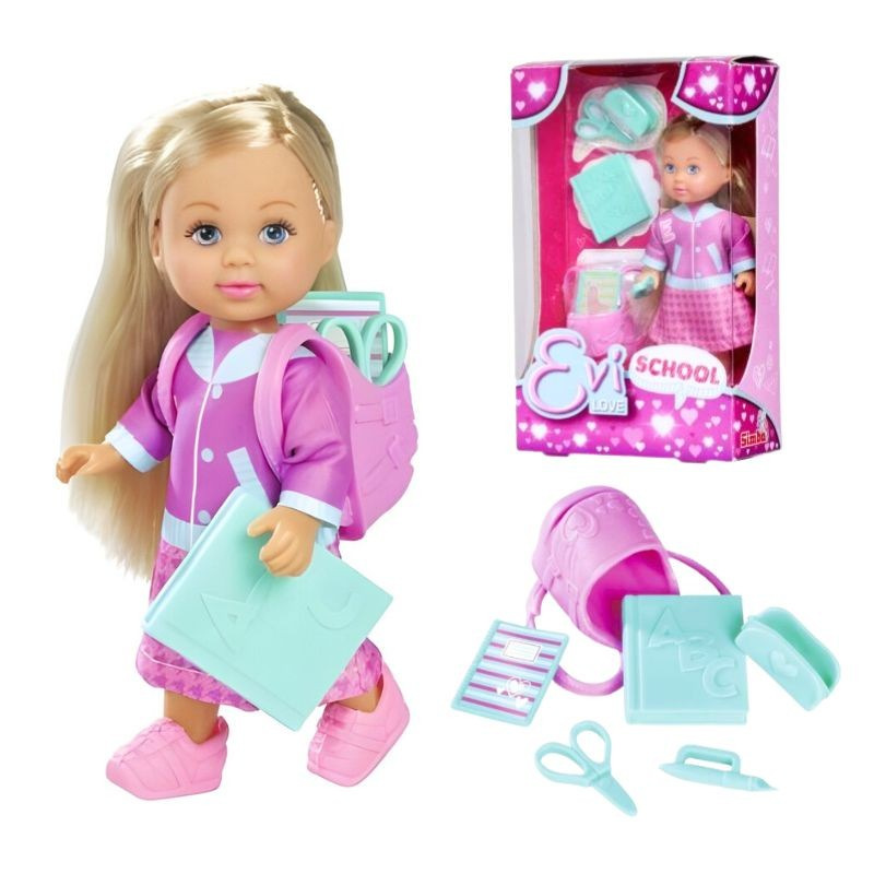 Bábika Evička Škola