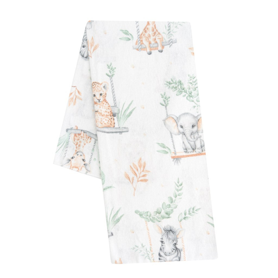 Flanelová plienka s potlačou New Baby ZOO