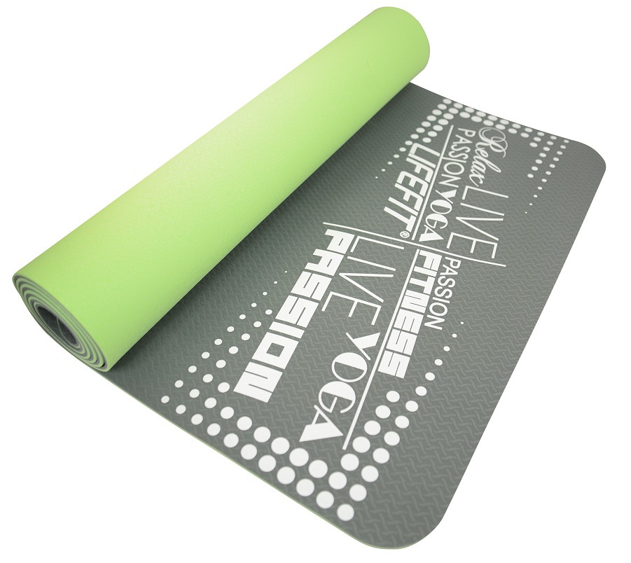 YOGA MAT TPE,183x61x0,5,zel-sed