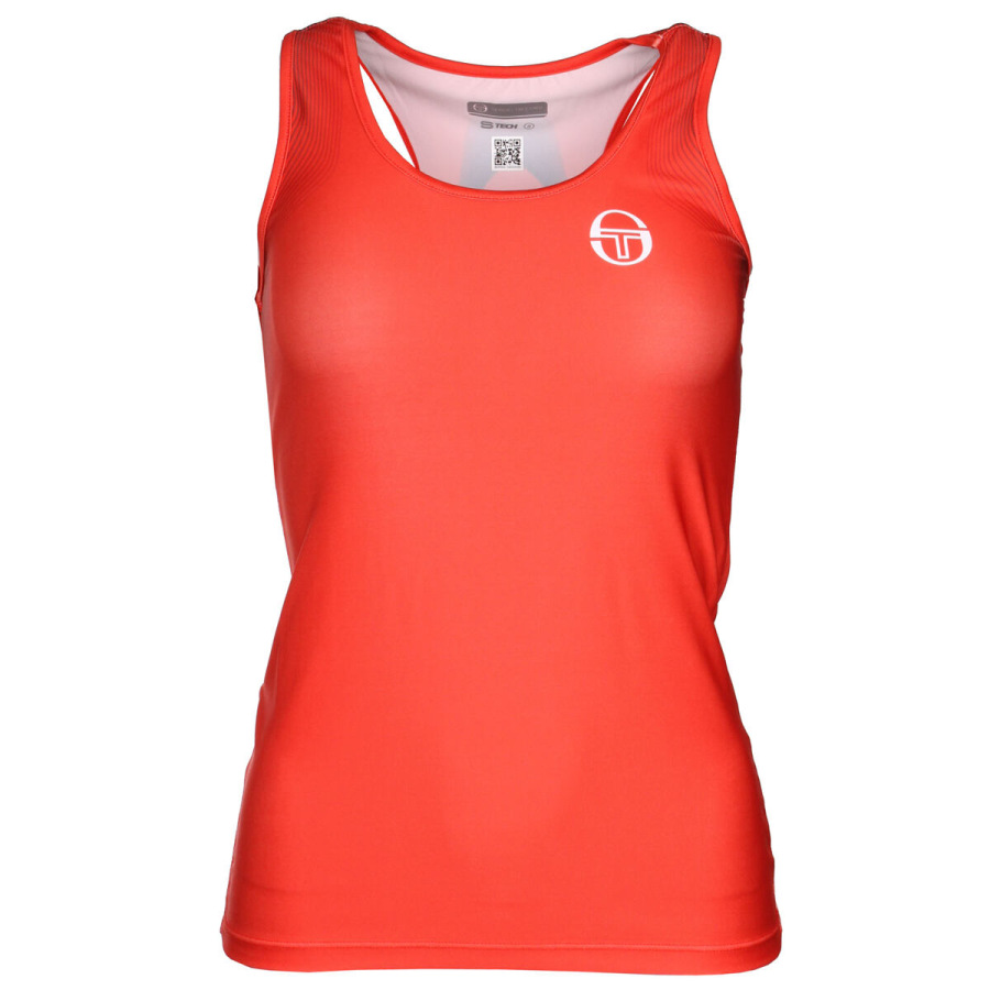 Wave Tank Top dámske tielko oranžová