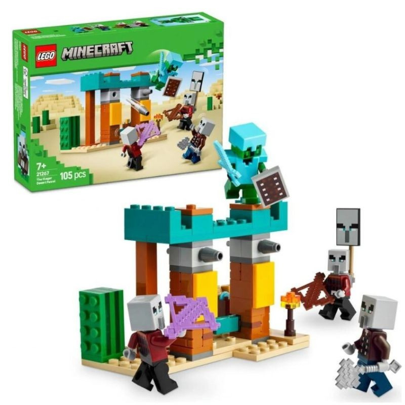 LEGO Minecraft Púštna hliadka záškodníkov