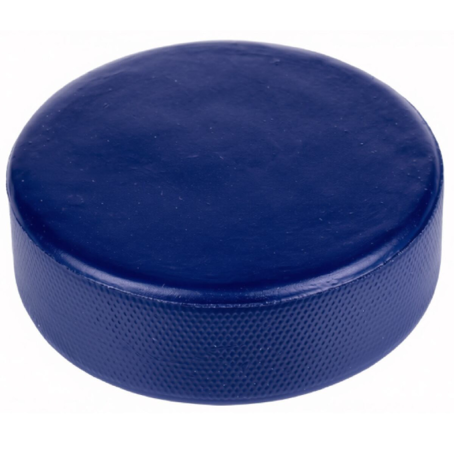 Foam Puck mäkký hokejový puk modrá