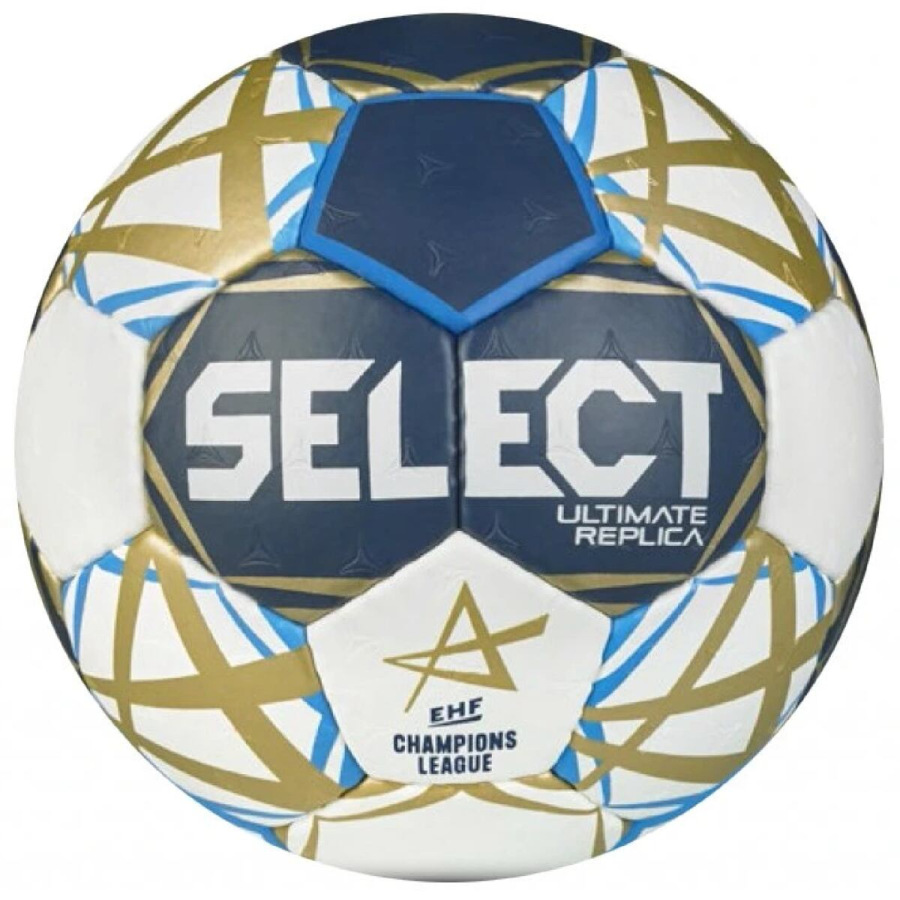 HB Replica EHF Champions League lopta na hádzanú modrá-biela