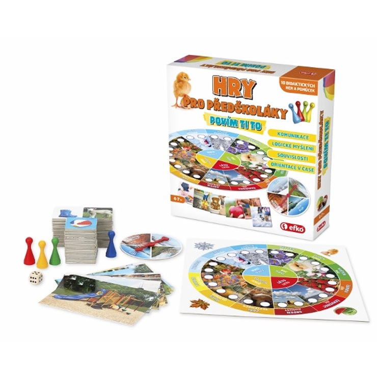 Hry pre predškolákov Poviem ti to - vzdelávací súbor hier
