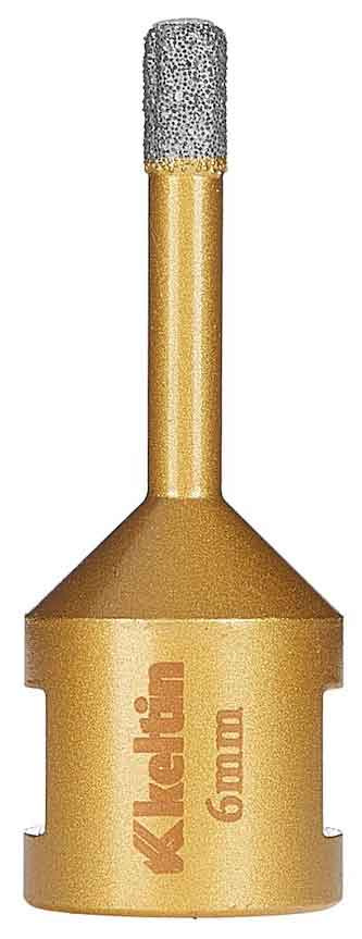 Vrták diamantový korunkový, závit M14 do uhlovej brúsky priemer 6 mm, GEKO