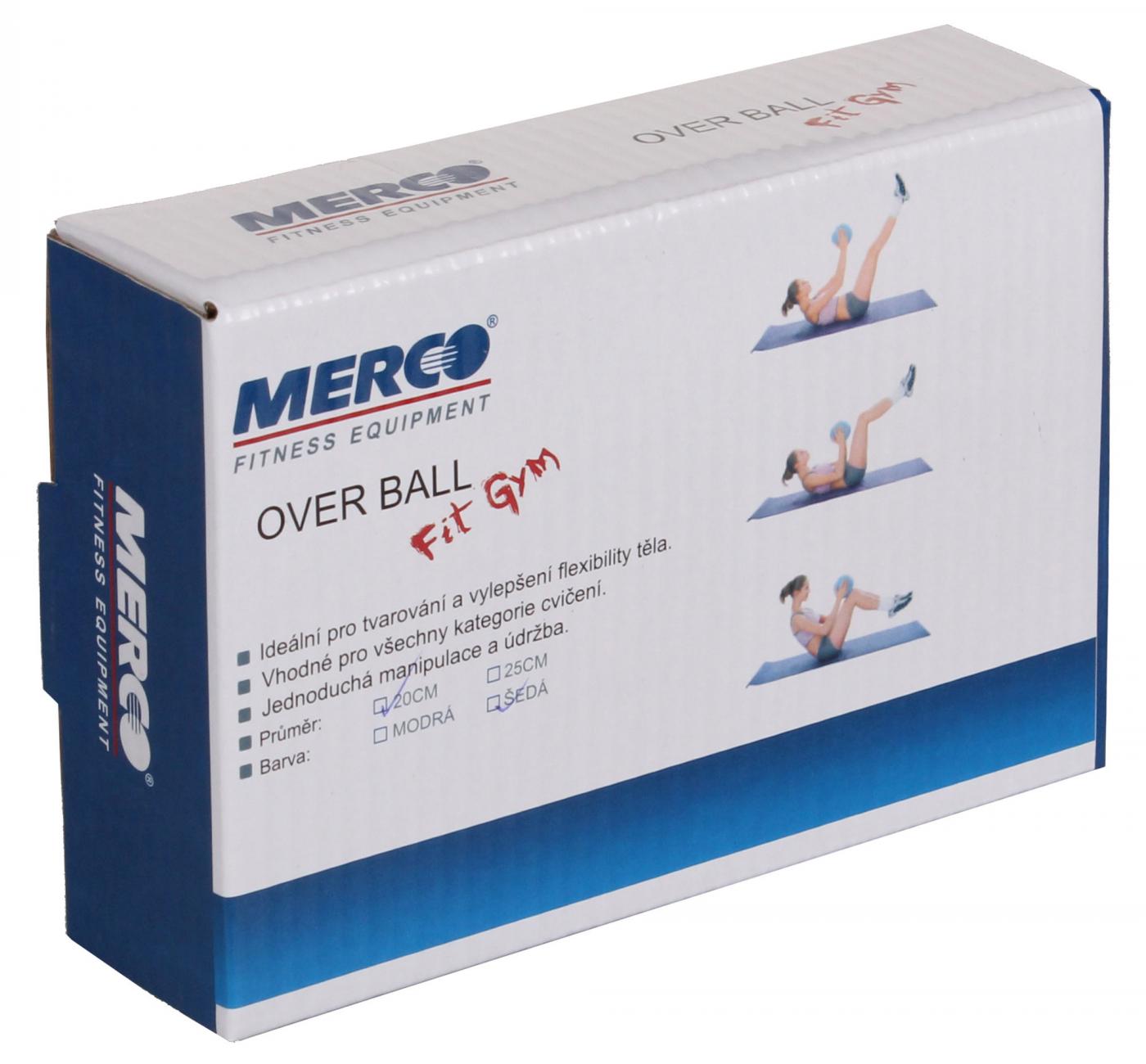 Obrázok Merco -  Merco Fit Overball sivá 20 cm